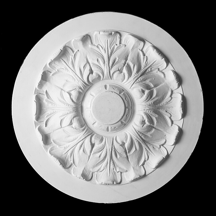 Bold Leaf ceiling centre, 570mm