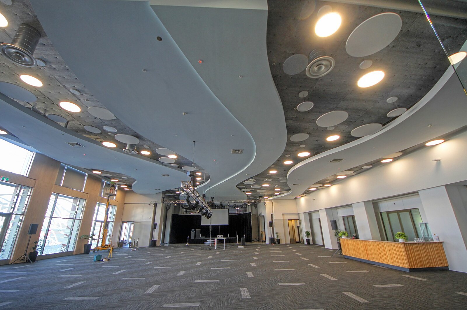 Interior of the redeveloped Toitoi, Hastings Opera House